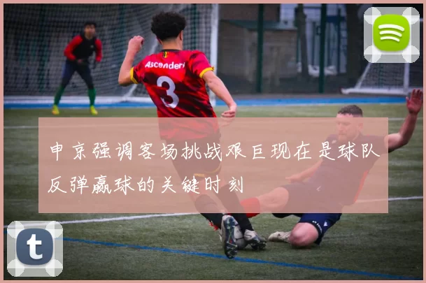 申京强调客场挑战艰巨现在是球队反弹赢球的关键时刻