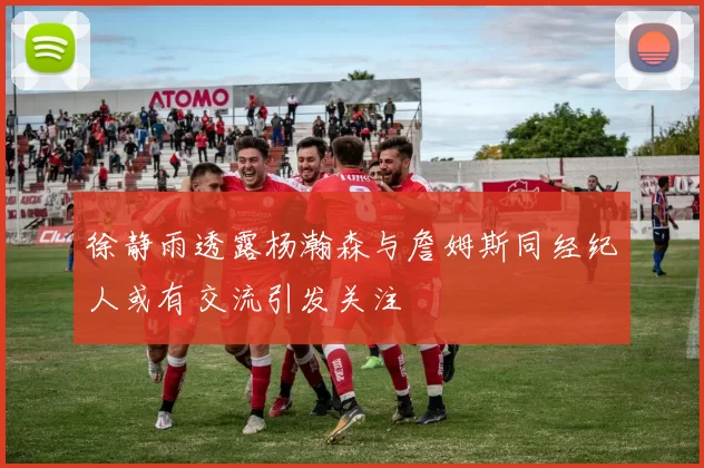 徐静雨透露杨瀚森与詹姆斯同经纪人或有交流引发关注